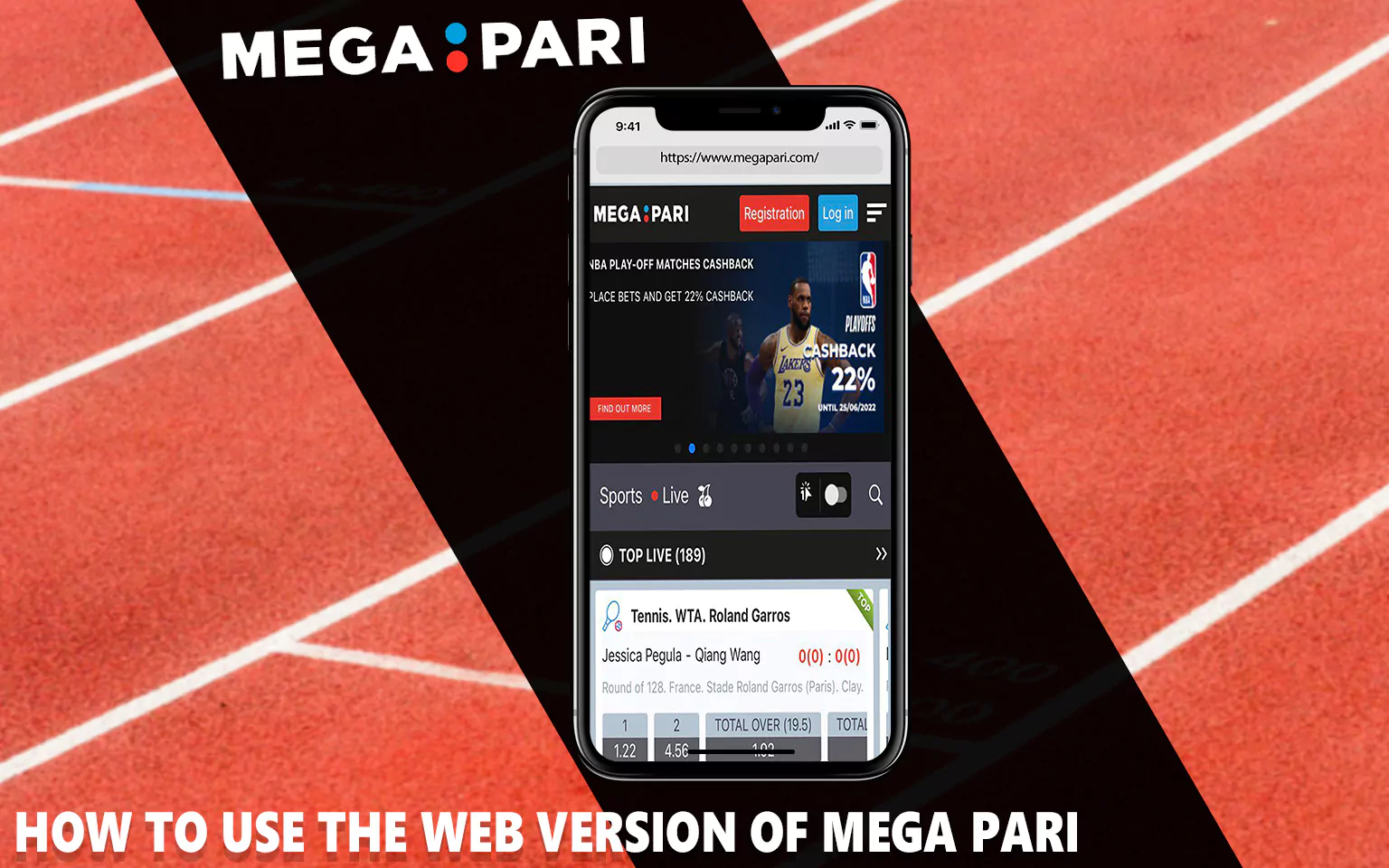 If it is not possible to download the Megapari betting application, you can use the web version for betting.